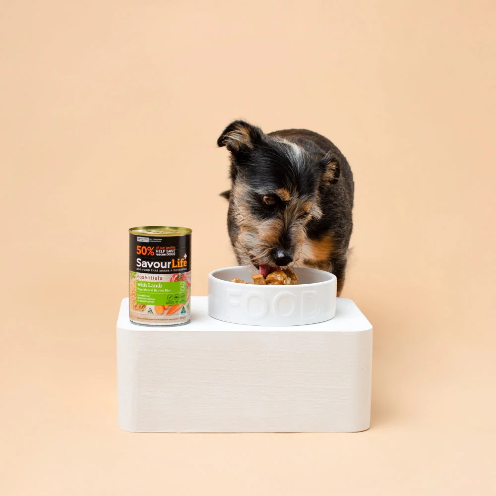 Savourlife Essentials Lamb with Vegetables & Rice Adult Dog Wet Food 400g X12 - Image 5