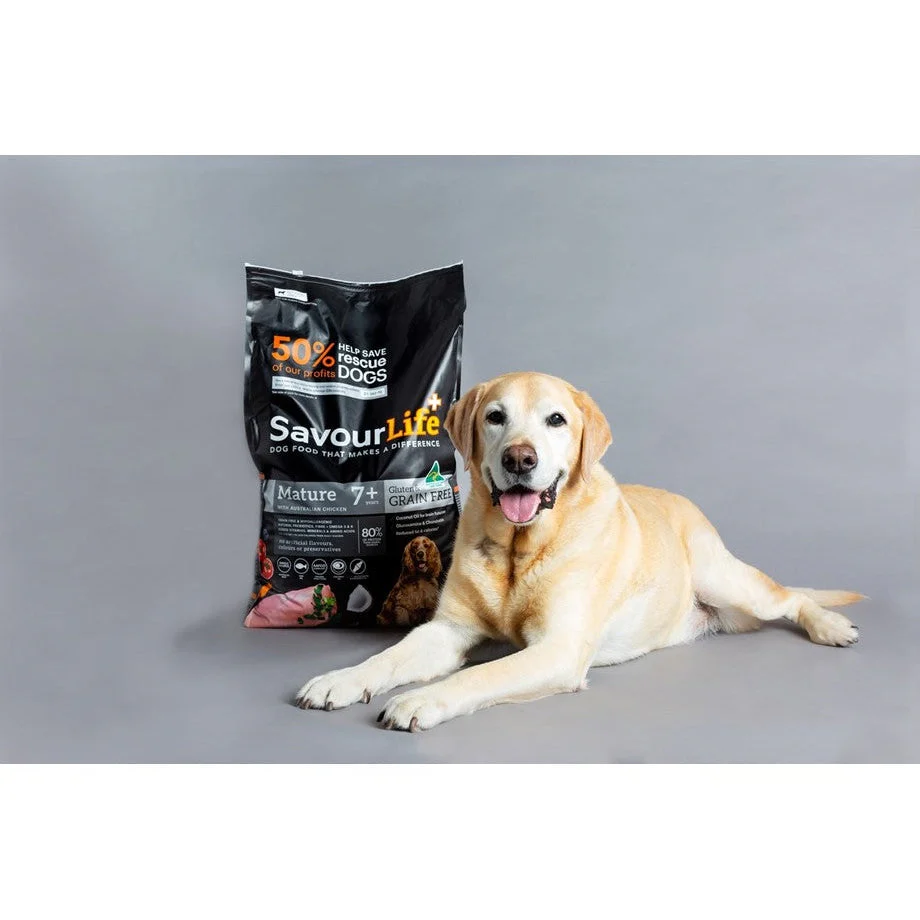 SavourLife Grain Free Mature Dry Dog Food Chicken 10kg - Image 5
