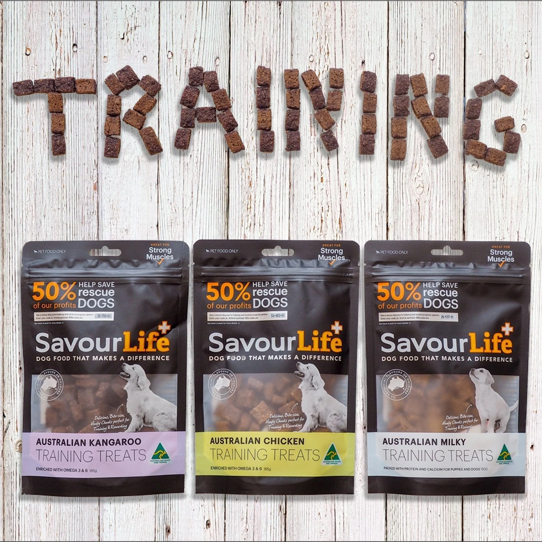 SavourLife Australian Kangaroo Training Dog Treats 165g - Image 5