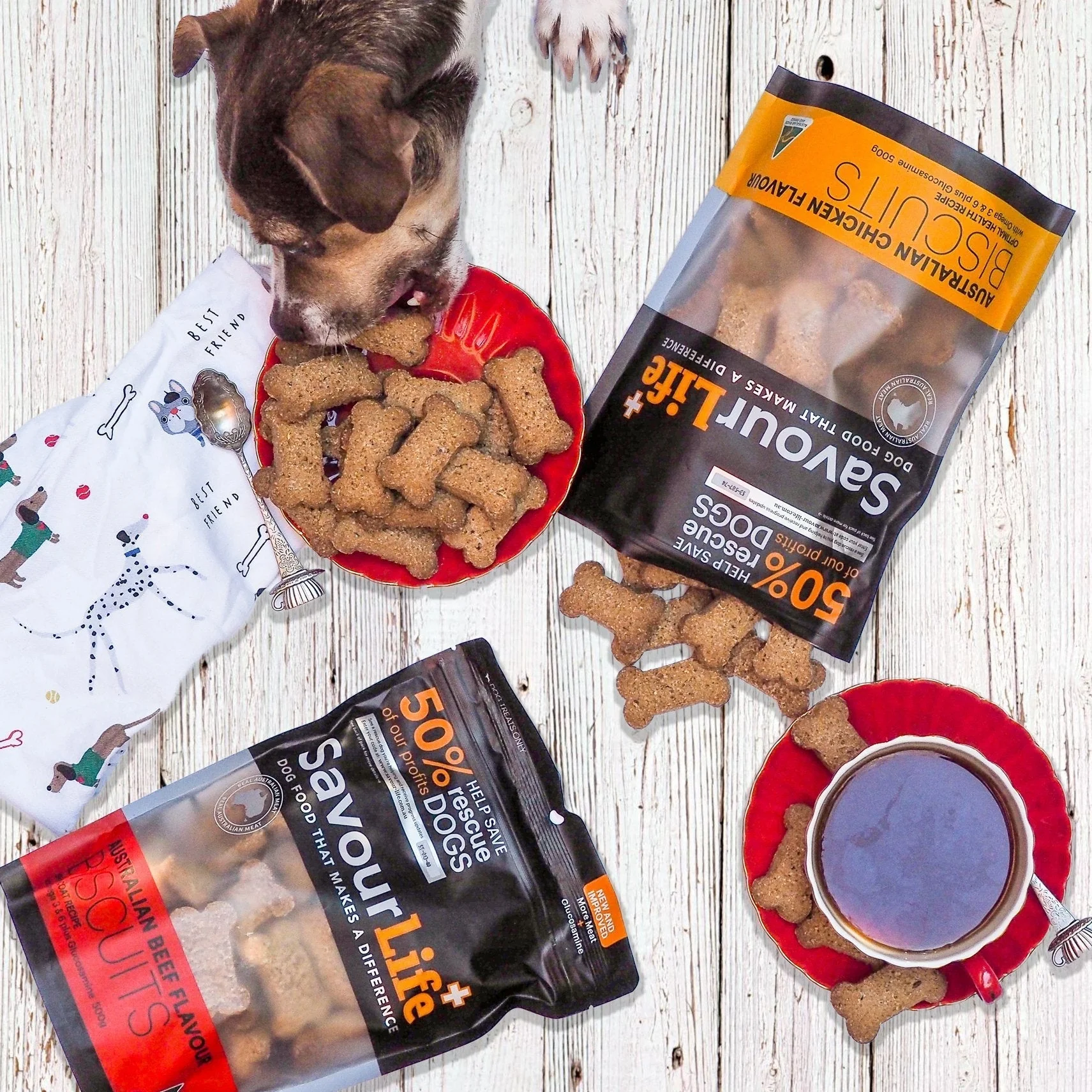SavourLife Australian Beef Biscuits Dog Treats 500g - Image 3