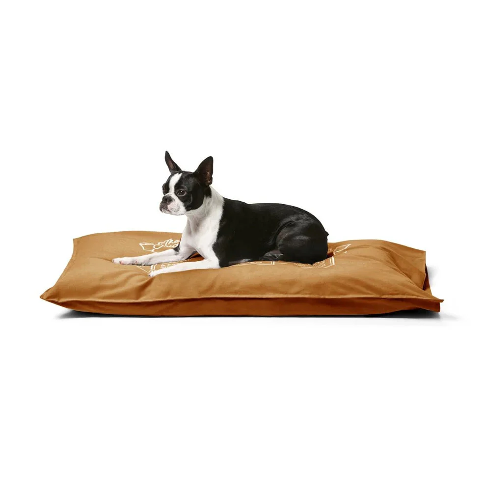 Snooza Cotton Canvas Pet Futon Caramel Dog Bed Original - Image 3