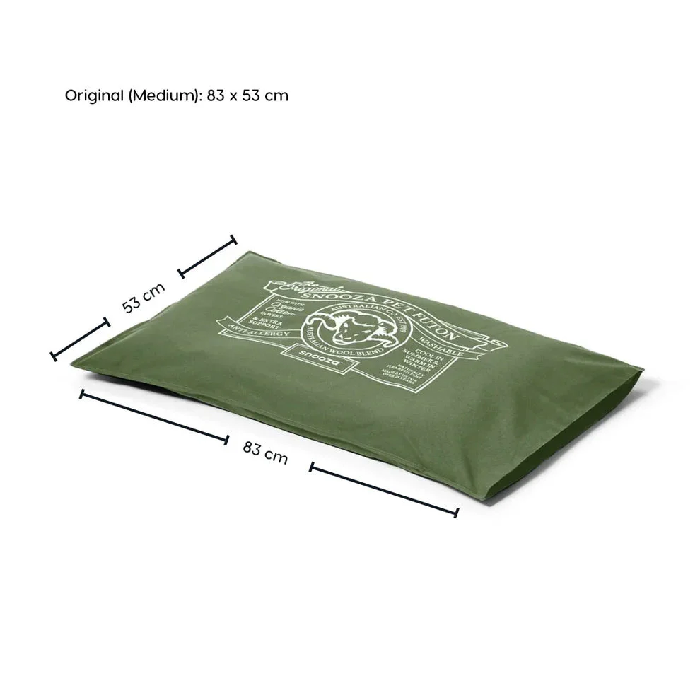 Snooza Cotton Canvas Pet Futon Fern Dog Bed Original - Image 2