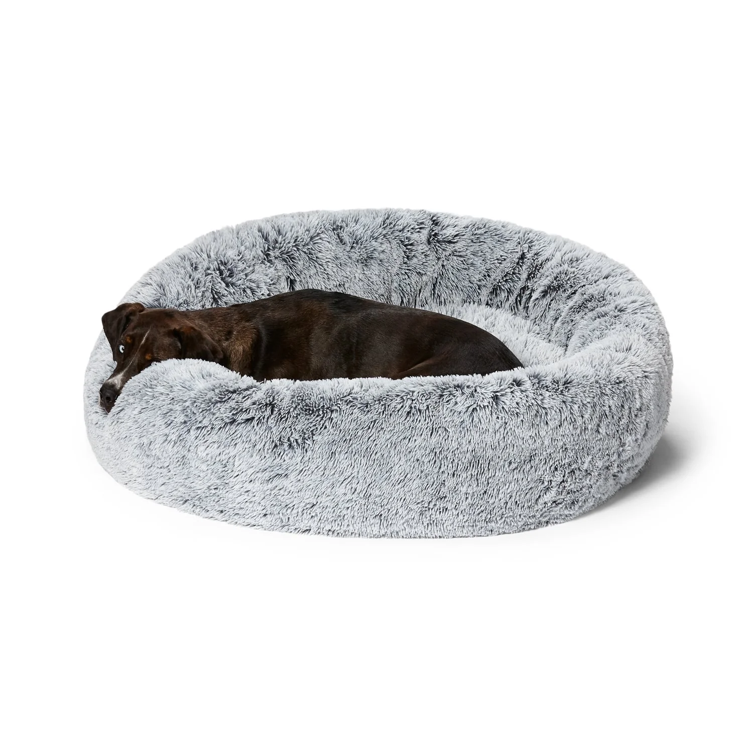 Snooza Cuddler Soothing & Calming Silver Fox Dog Bed Medium - Image 3