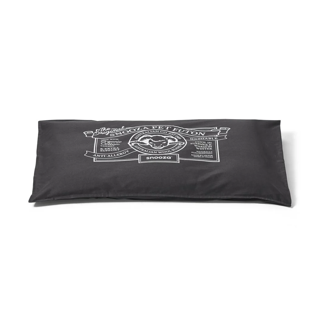 Snooza Organic Pet Futon Charcoal Dog Bed Mighty - Image 3