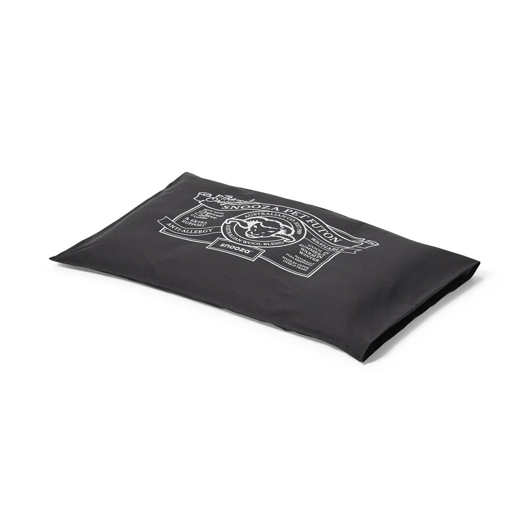 Snooza Organic Pet Futon Charcoal Dog Bed Original - Image 4