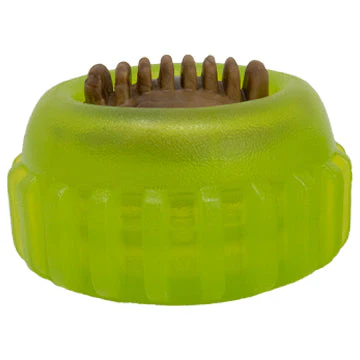 Starmark Everlasting Treat Sprocket Ball Dog Toy Small - Image 2