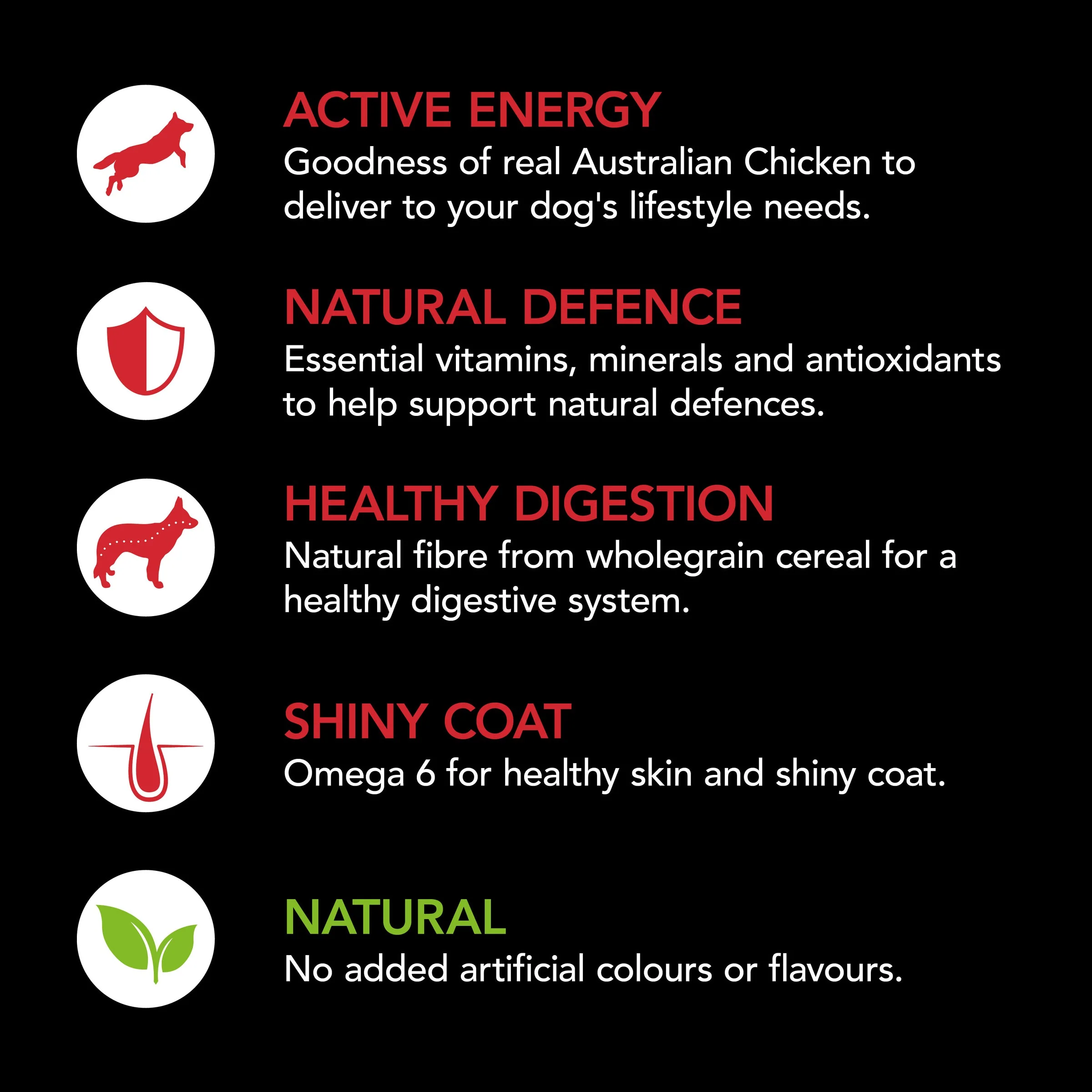 Supercoat Chicken Large Breed Adult Dry Dog Food 18kg - Image 4