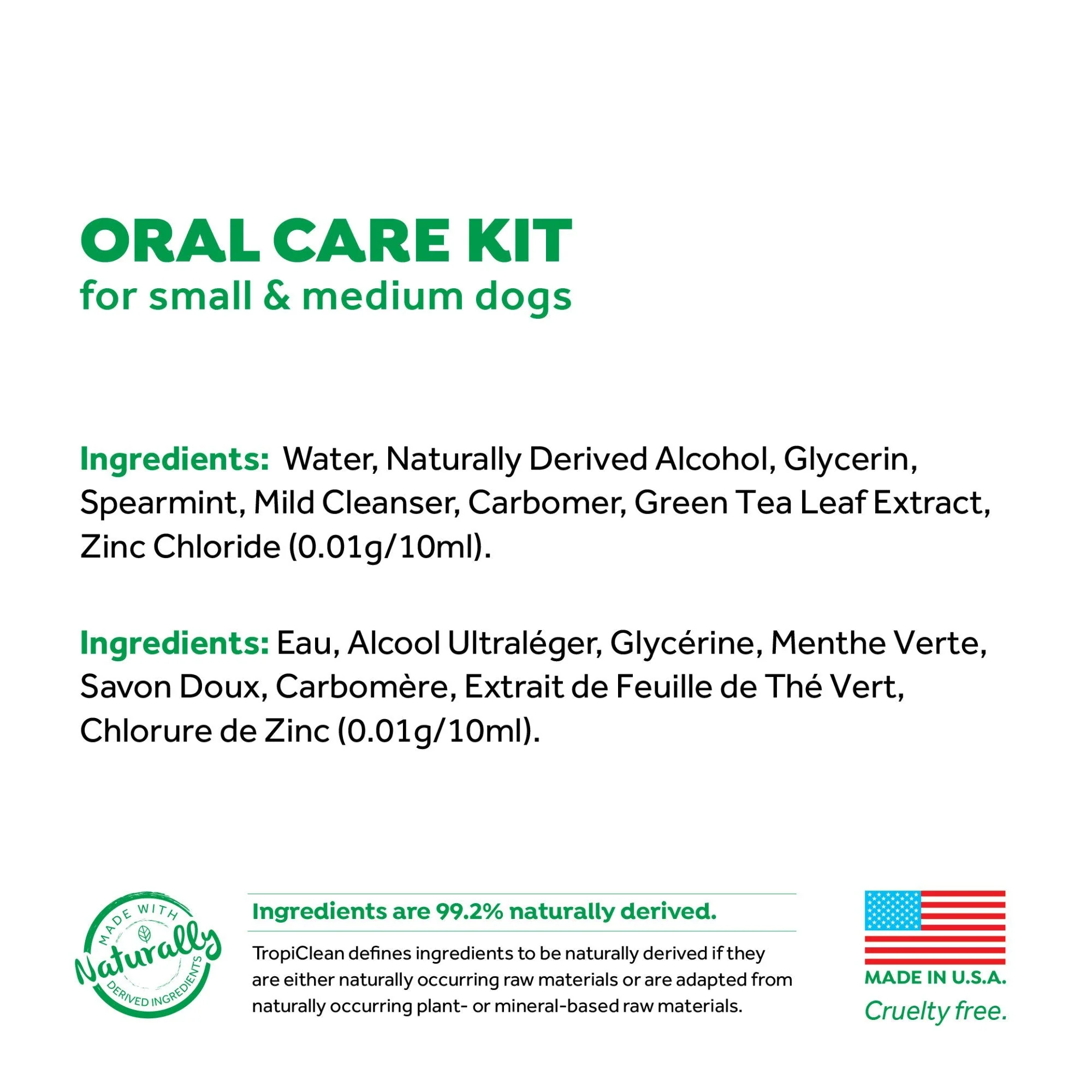 Tropiclean Fresh Breath Oral Care Kit For Small Dogs - Image 6