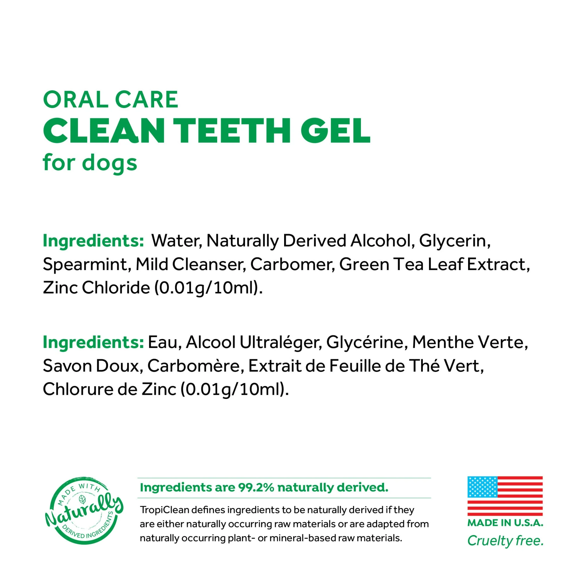 Tropiclean Fresh Breath Clean Teeth Gel 118ml - Image 11