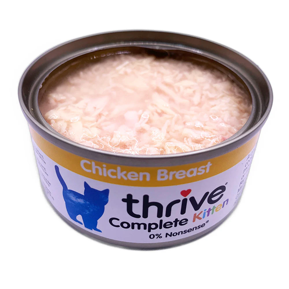 Thrive Chicken Breast Wet Kitten Food 75g - Image 2