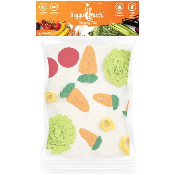Veggie Patch Foraging Mat for Small Animals - Image 2