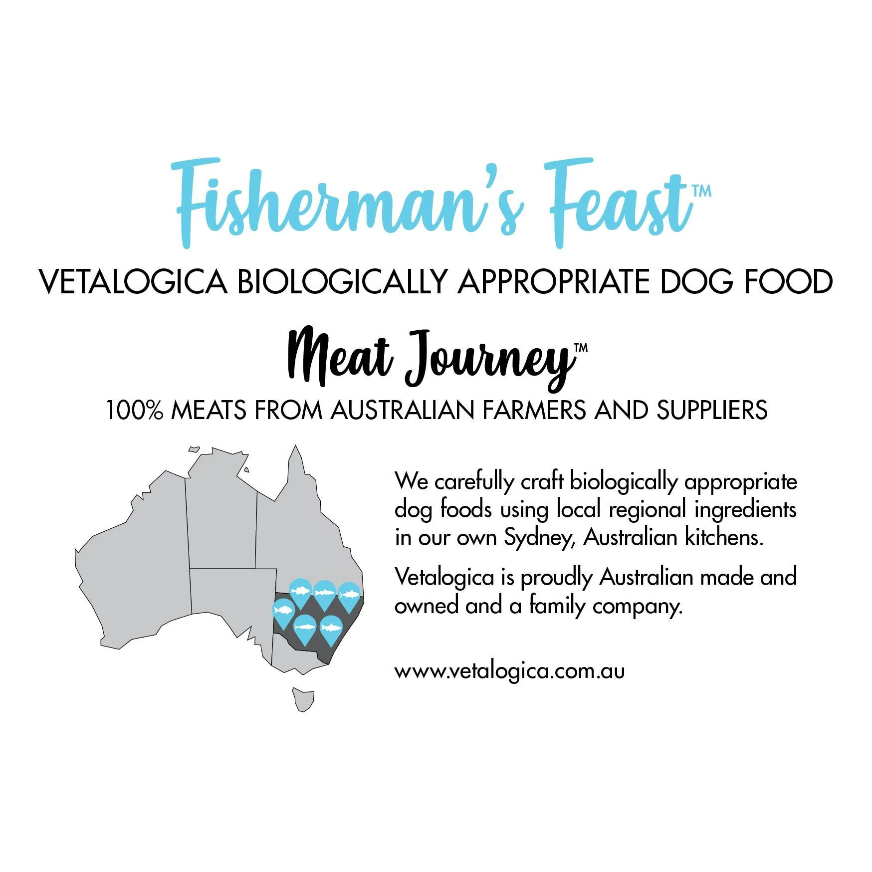 Vetalogica Biologically Appropriate Fishermans Feast Dry Dog Food 3kg - Image 4