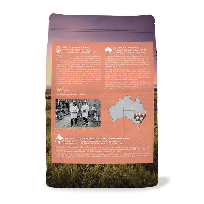 Vetalogica Biologically Appropriate Kitten Dry Cat Food 3kg - Image 2