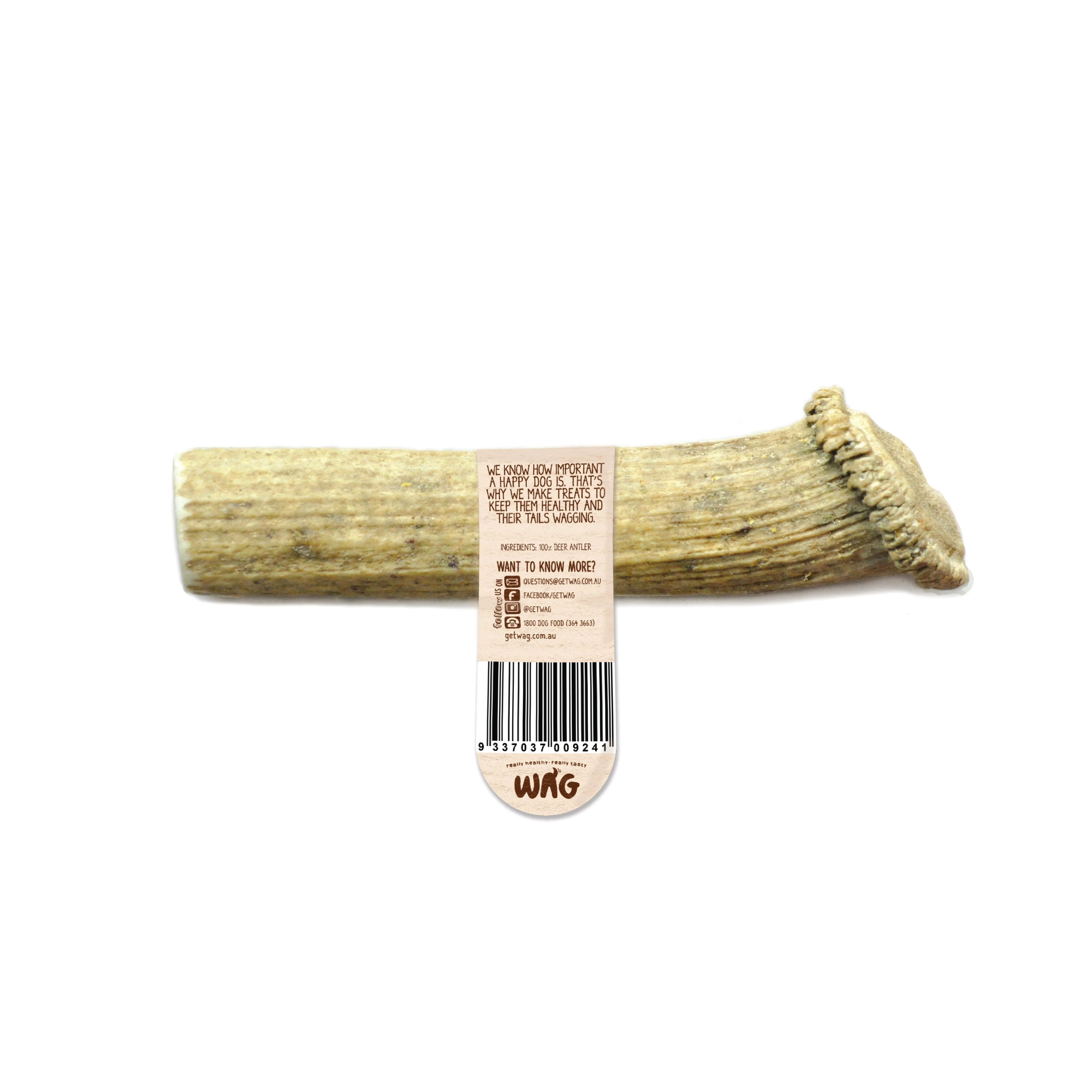 Wag Split Antler Large Dog Chew Treat - Image 2