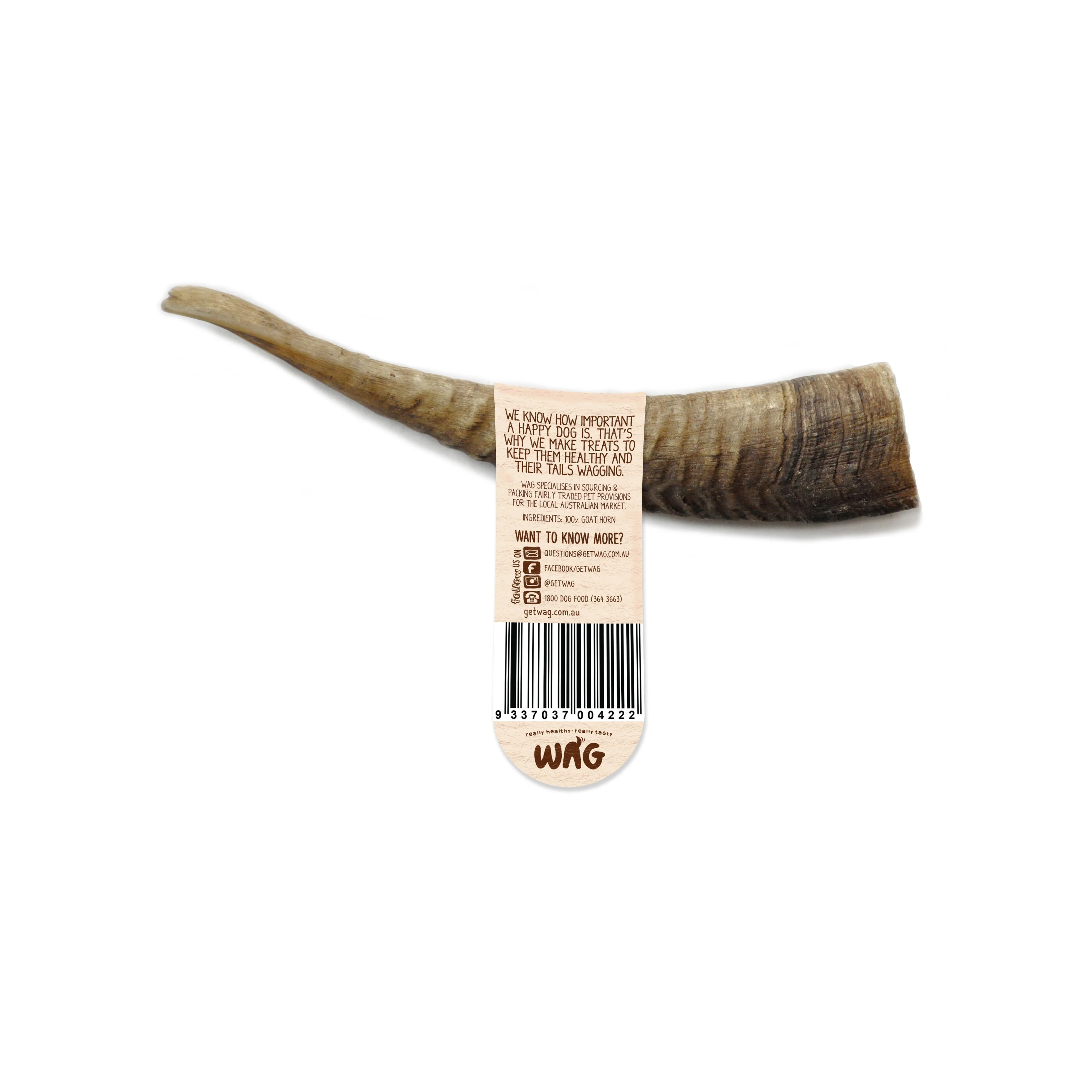 Wag Goat Horn Small Dog Chew Treat - Image 2