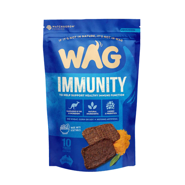 Wag Kangaroo Jerky Immunity 10 Pack