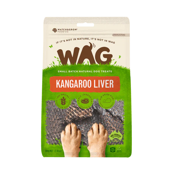 Wag Kangaroo Liver 200g
