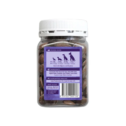 Wag Yoghurt Drops Carob Dog Treats 250g - Image 2