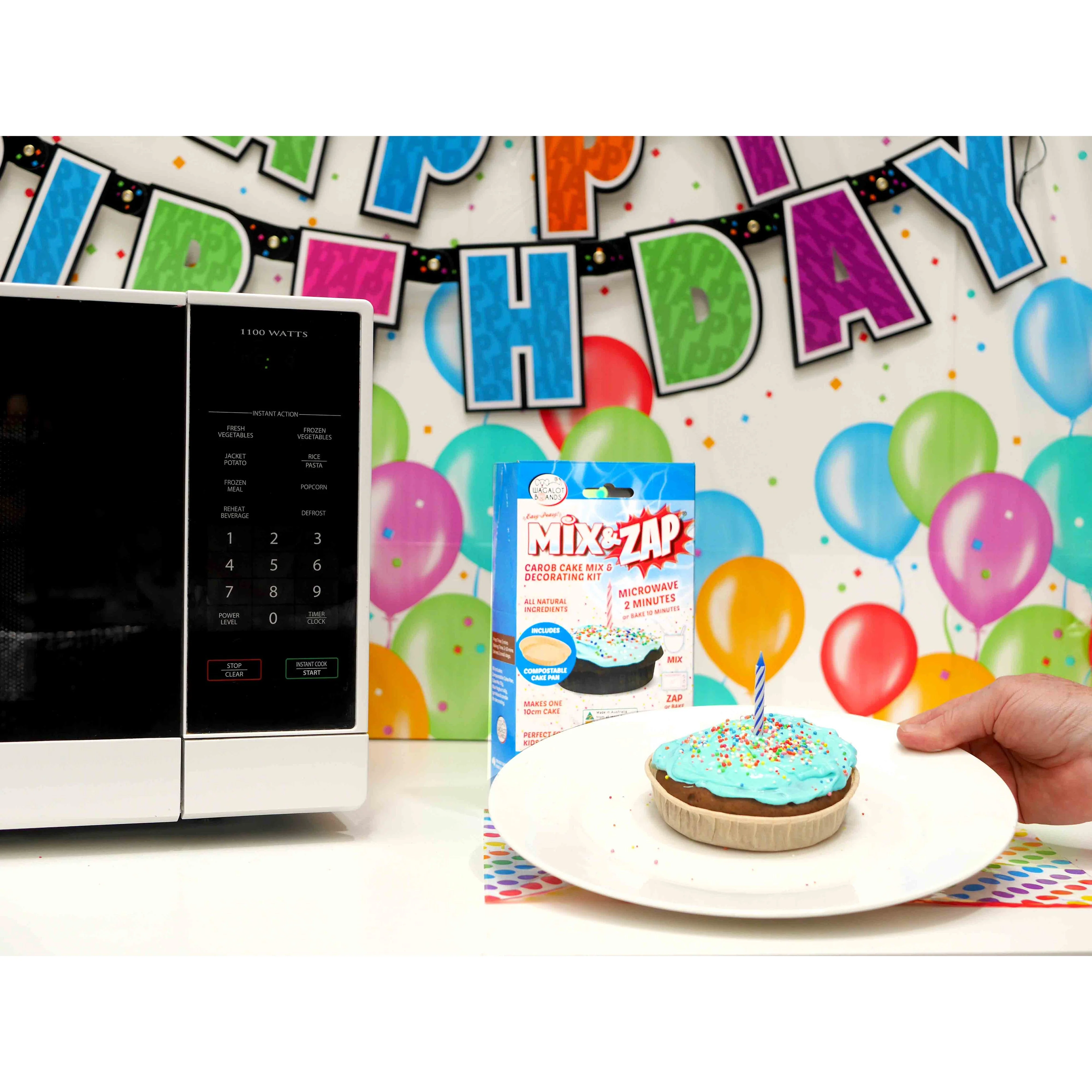 Wagalot Mix & Zap Happy Woofday Cake Kit Blue - Image 2