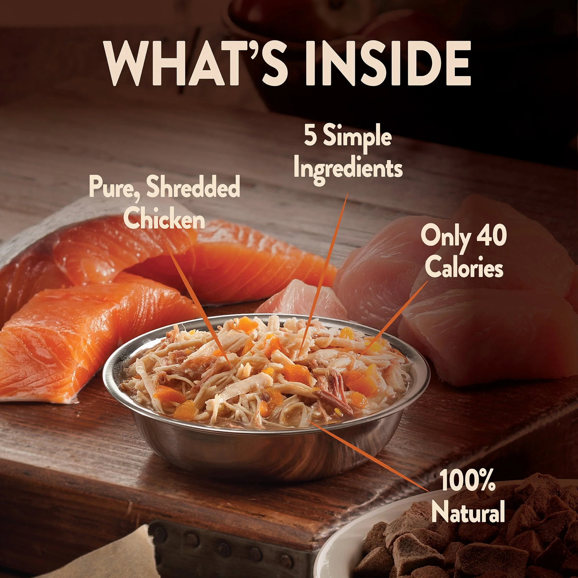 Wellness CORE Simply Shreds Shredded Chicken, Chicken Liver and Broccoli Wet Dog Food 79g x 12 - Image 5