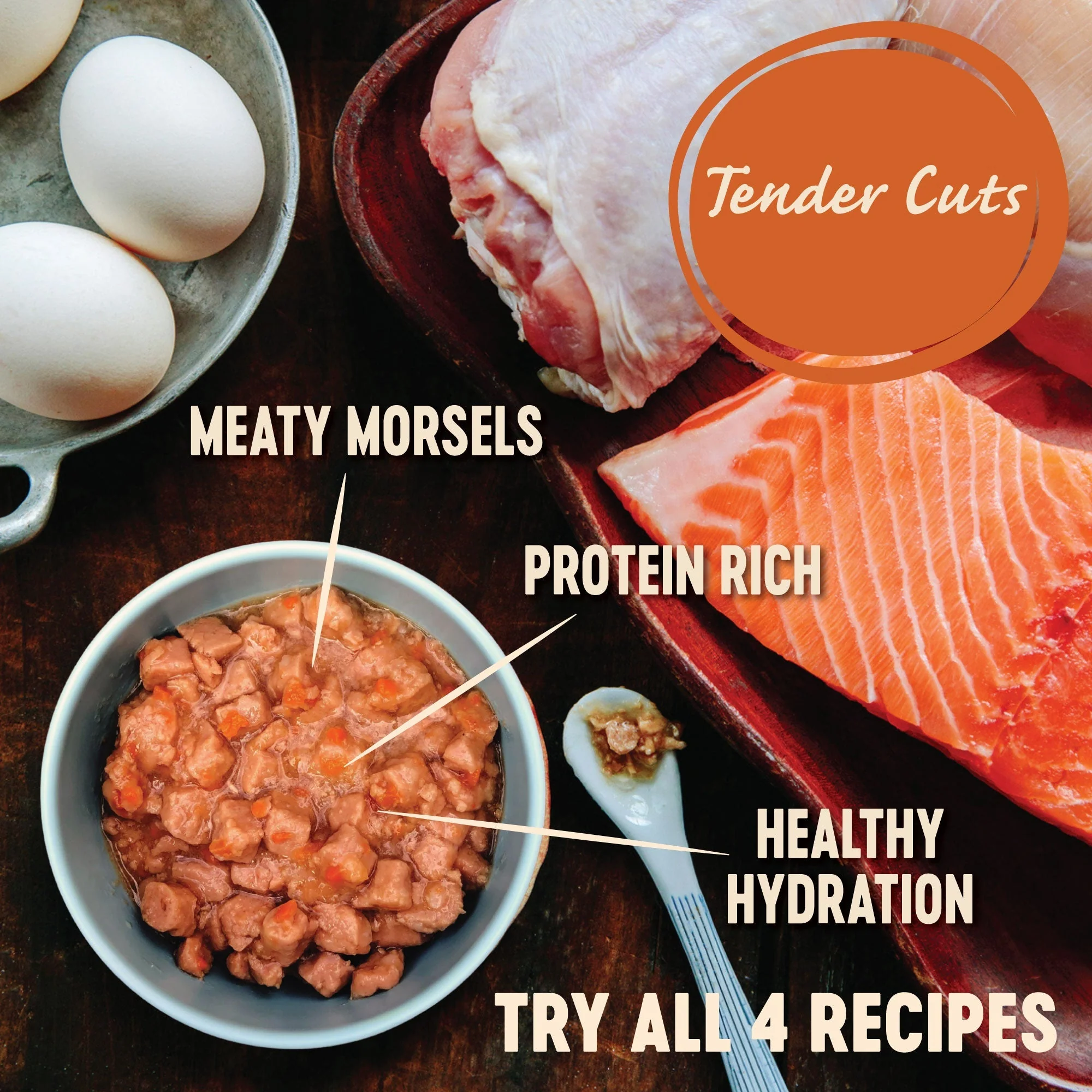 Wellness CORE Tender Cuts with Chicken and Chicken Liver in Gravy Wet Cat Food 85g - Image 5