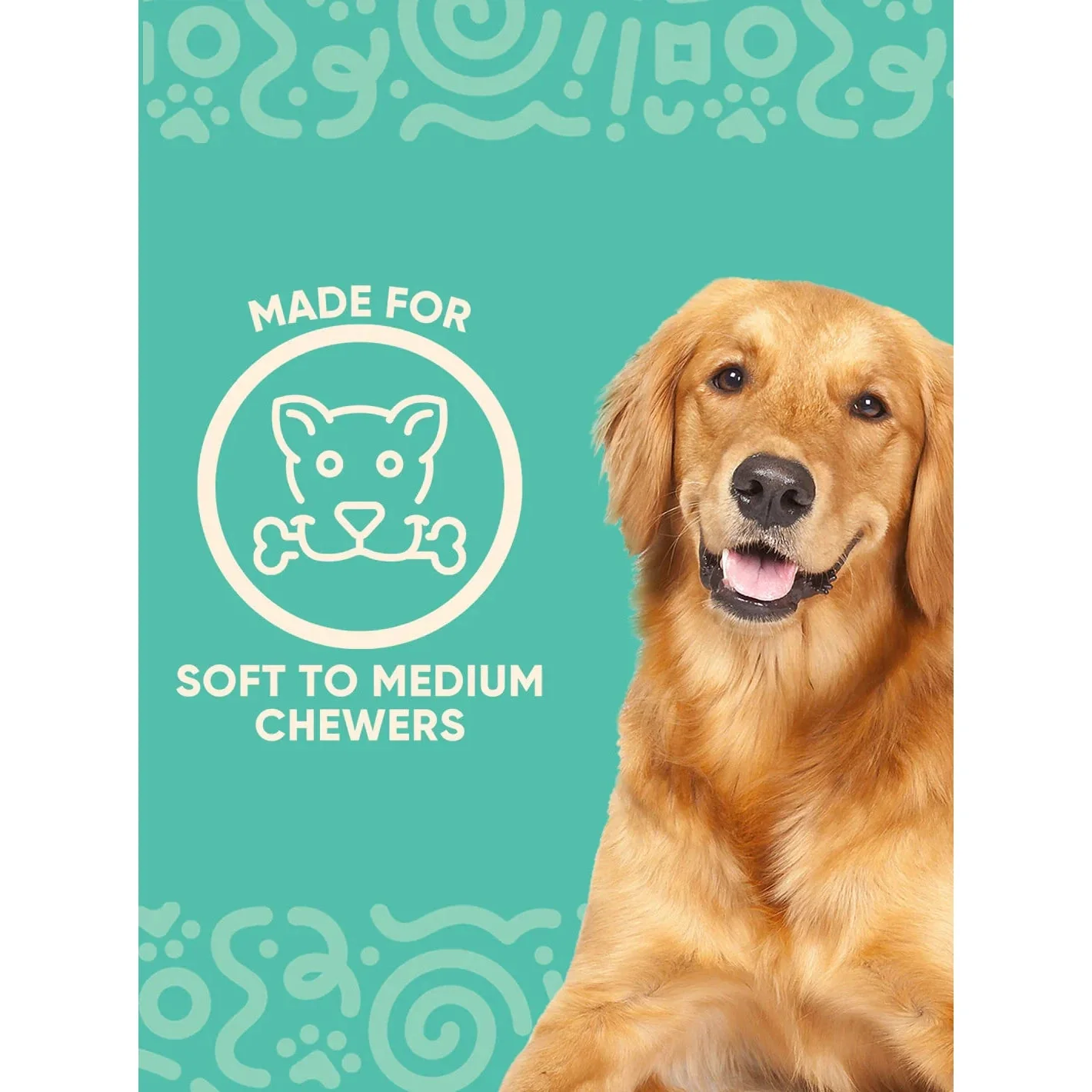 Yomp FunnyBone BPA Free Food Grade Silicone Dog Toy - Image 5