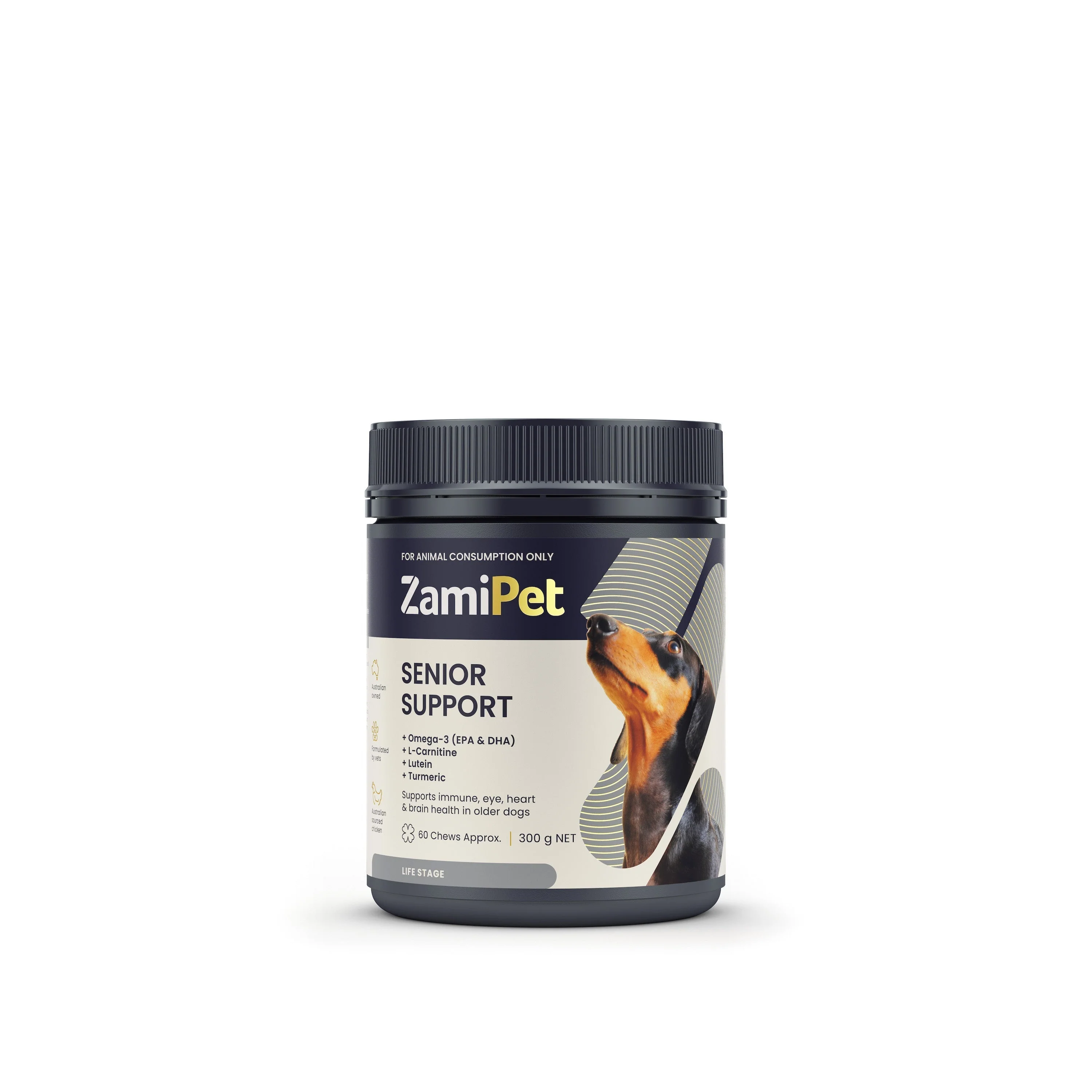 ZamiPet Senior Support Chews for Dogs 300g 60 Pack