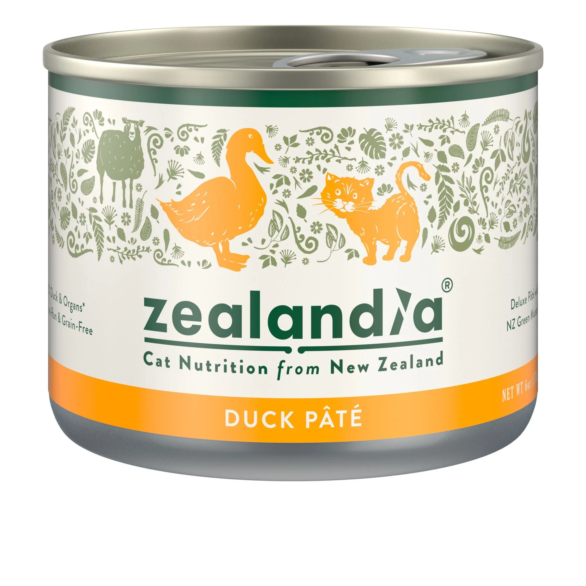 Zealandia Duck Pate Adult Cat Wet Food 170g x24 - Image 2