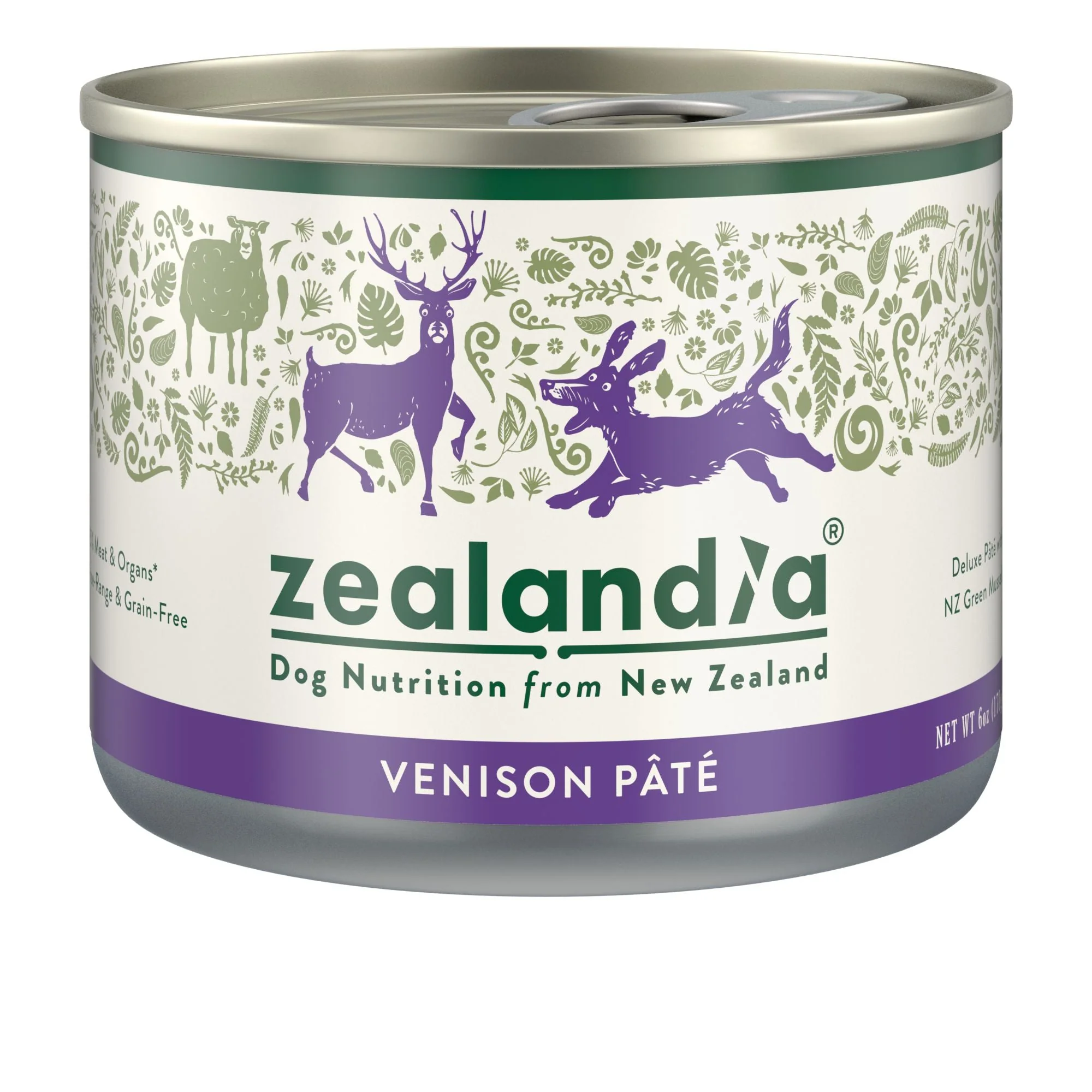 Zealandia Venison Pate Adult Dog Wet Food 170g x24 - Image 2