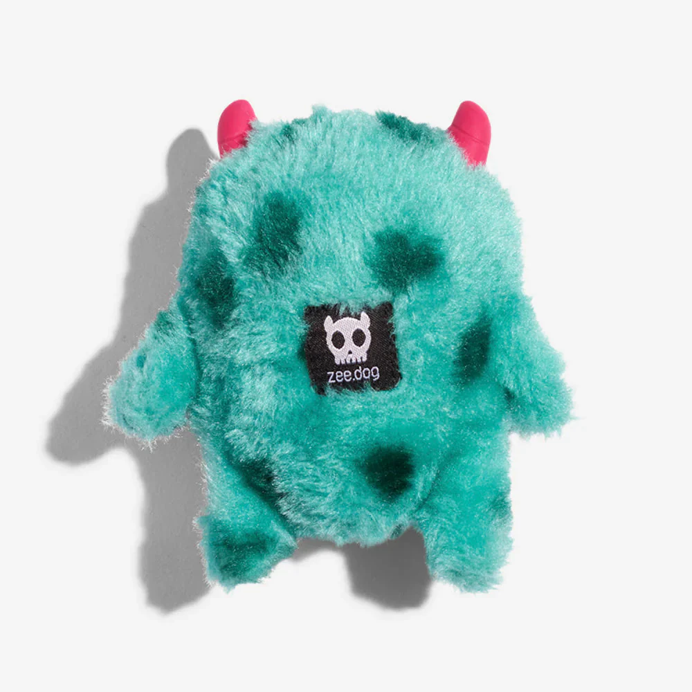 Zee.Dog 2 in 1 Plush Rubber Mr X Dog Toy - Image 4