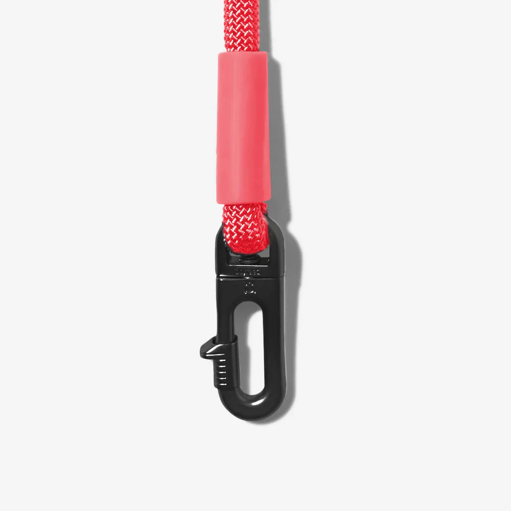 Zee.Dog Handsfree Rope Dog Lead Neon Coral - Image 5