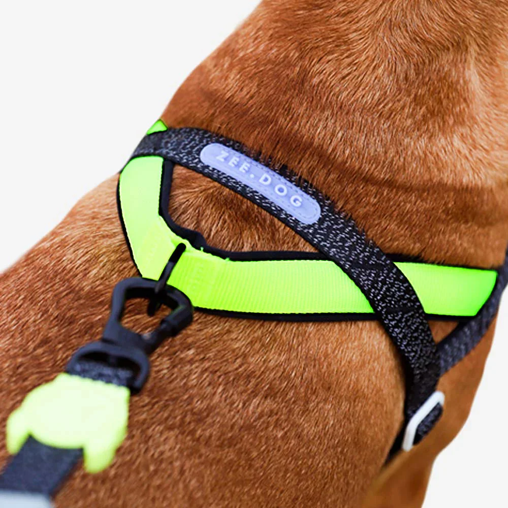 Zee.Dog Softer Walk Nox Reflective Dog Harness Medium - Image 2