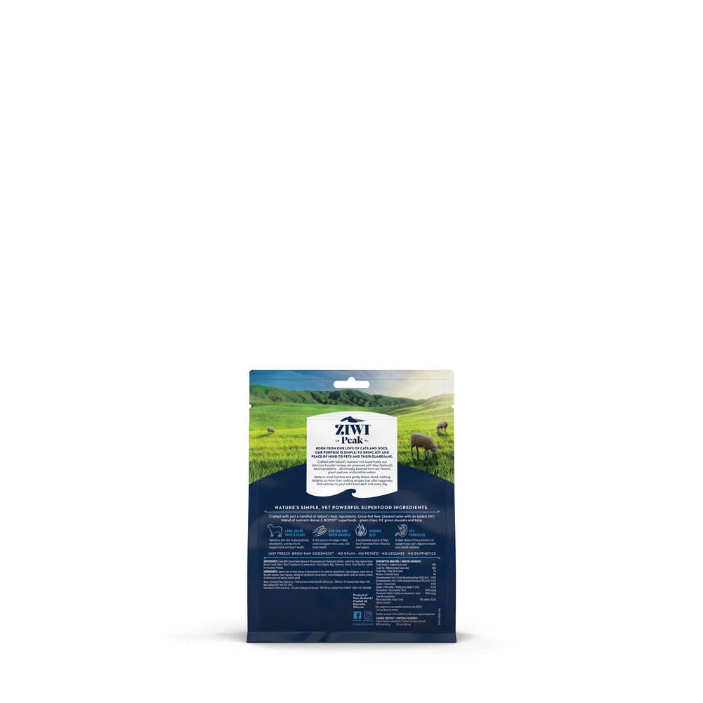 ZIWI Peak Raw Freeze Dried Superboost Lamb Recipe Meal Enhancer for Cats 85g - Image 2