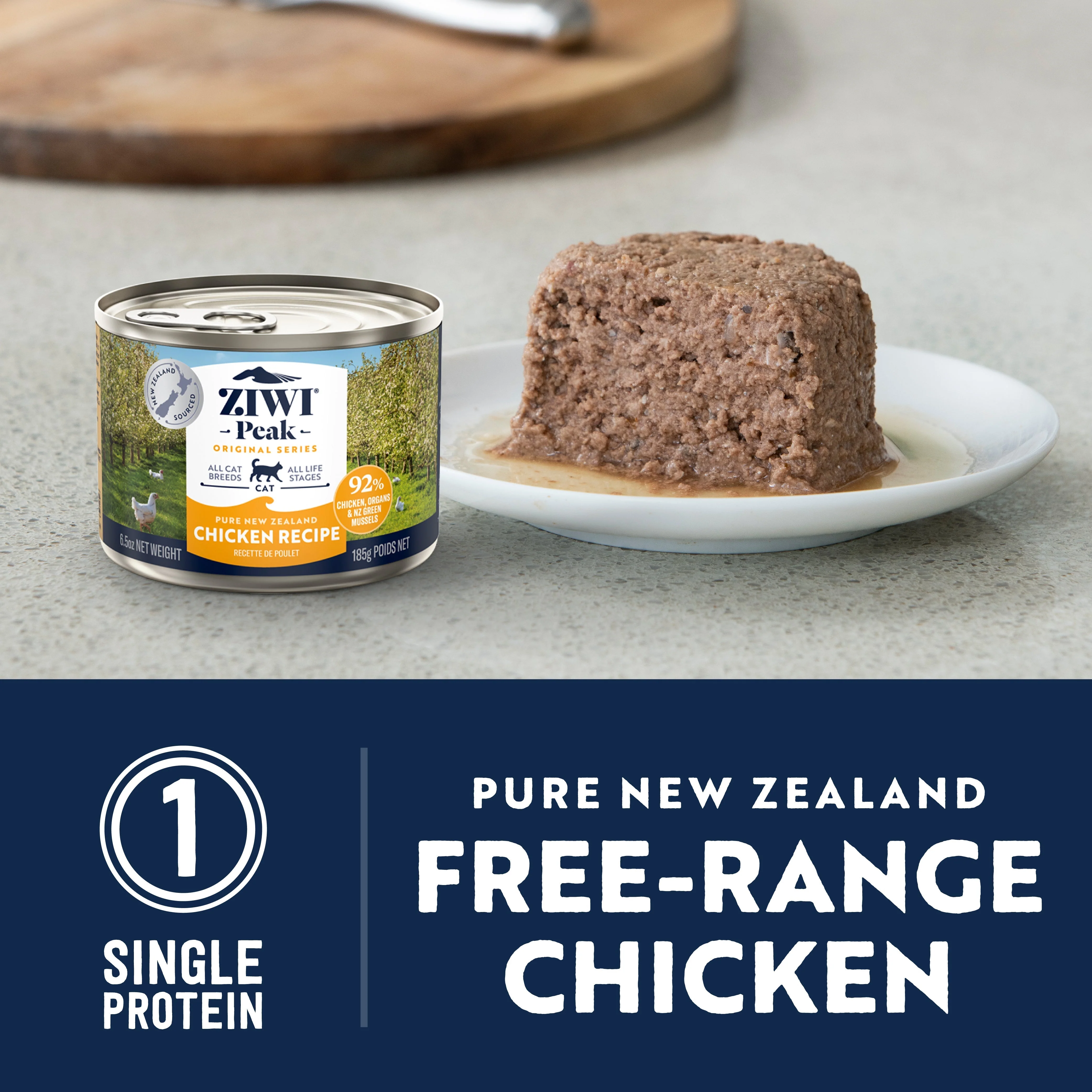 ZIWI Peak Wet Chicken Recipe Cat Food 185g x 12 - Image 4