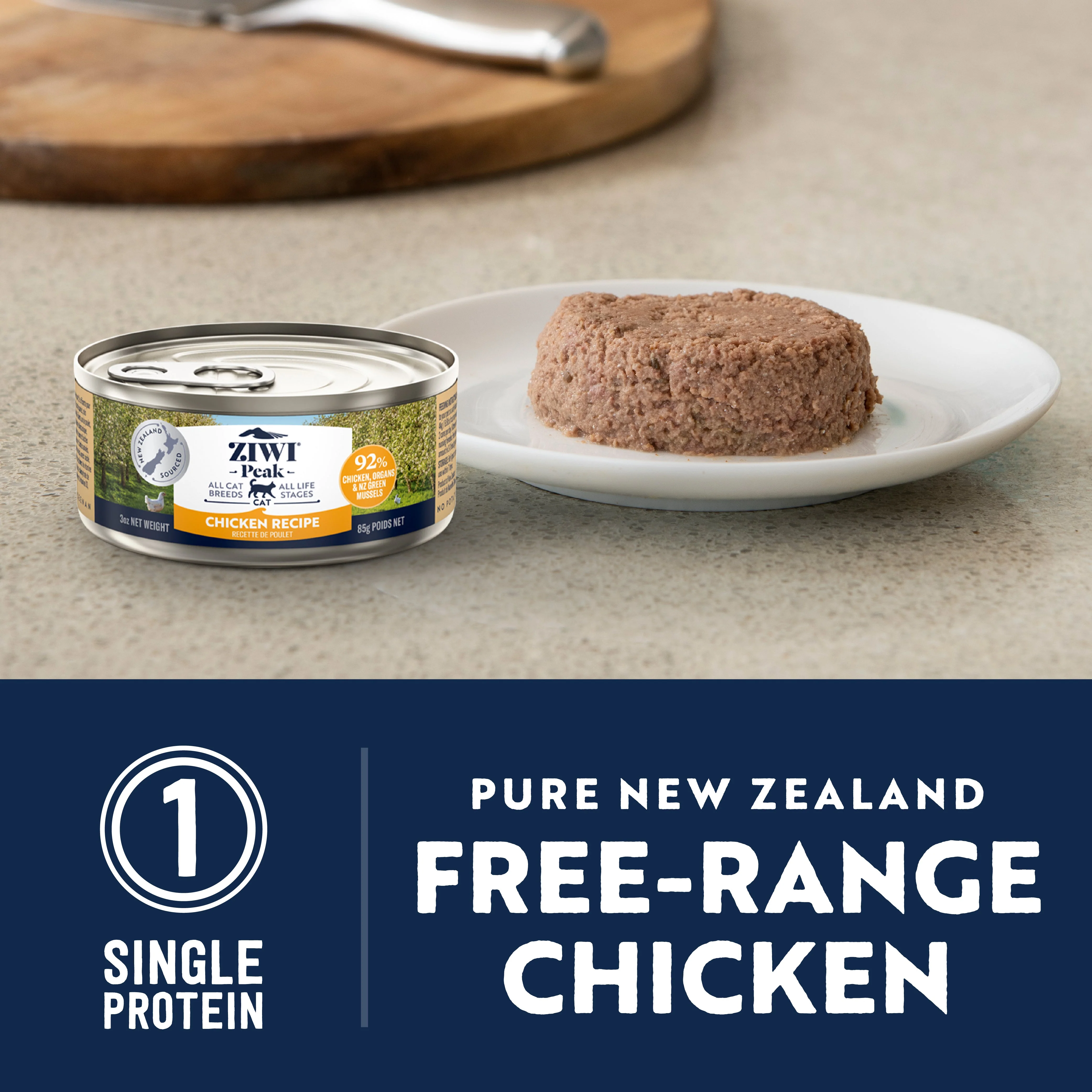 ZIWI Peak Wet Chicken Recipe Cat Food 85g - Image 4