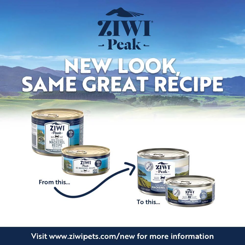 ZIWI Peak Wet Mackerel Recipe Cat Food 185g - Image 3