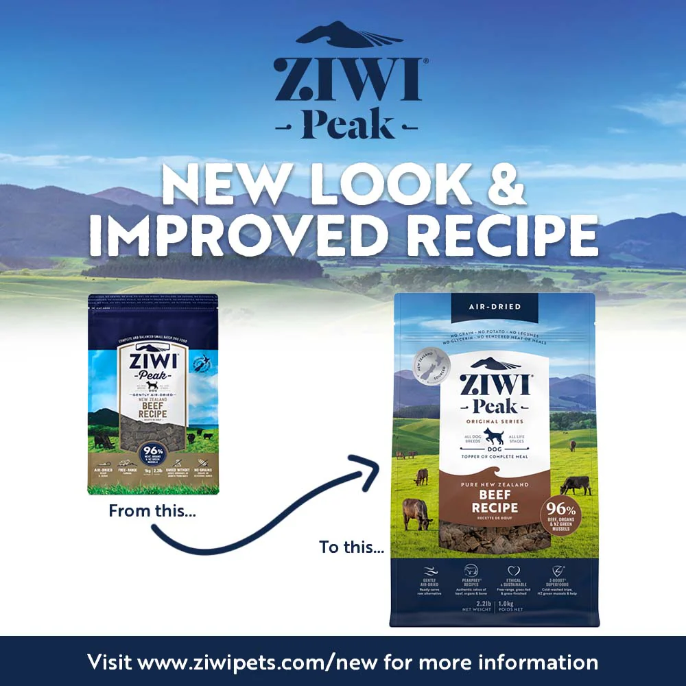 ZIWI Peak Air Dried Beef Recipe Dog Food 454g - Image 3