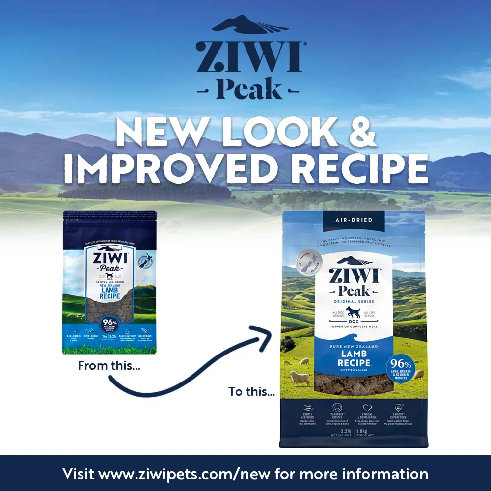 ZIWI Peak Air Dried Lamb Recipe Dog Food 4kg - Image 3