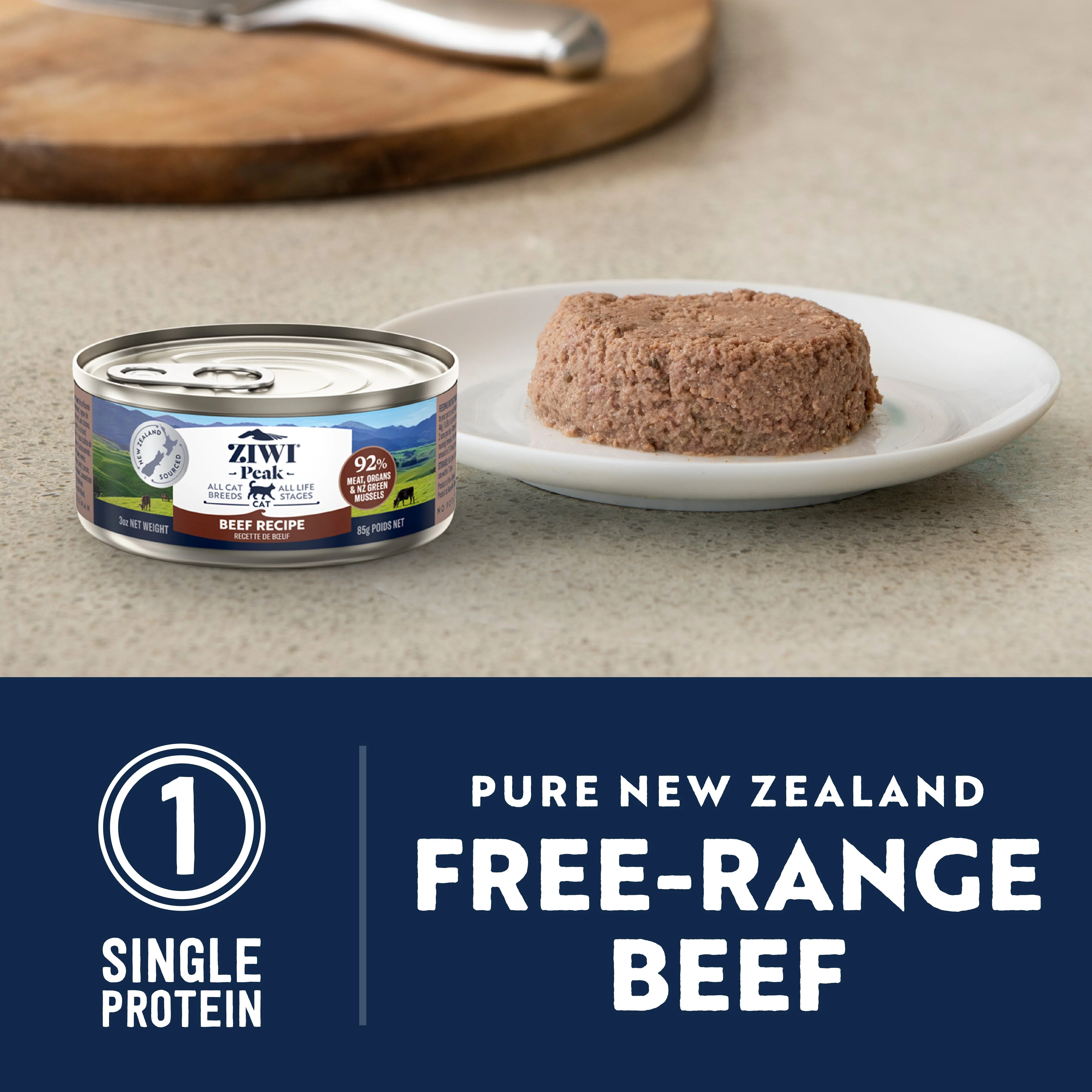 ZIWI Peak Wet Beef Recipe Cat Food 85g x 24 - Image 4