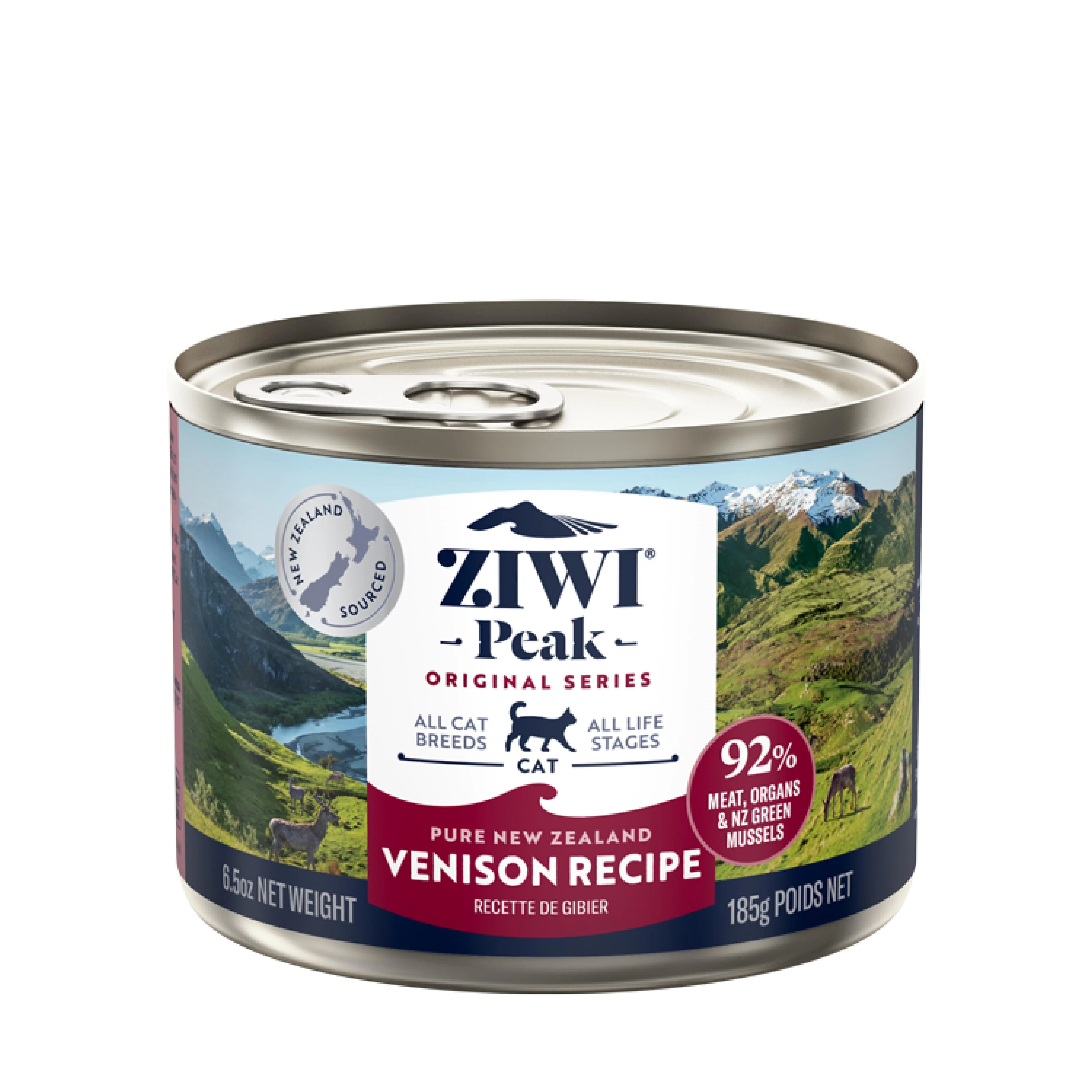 ZIWI Peak Wet Venison Recipe Cat Food 185g x 12